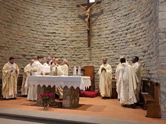 21.09.2024 -50° Anniversario sacerdotale p.Giuliano Riccadonna e saluto a p.Giuseppe Tsongo